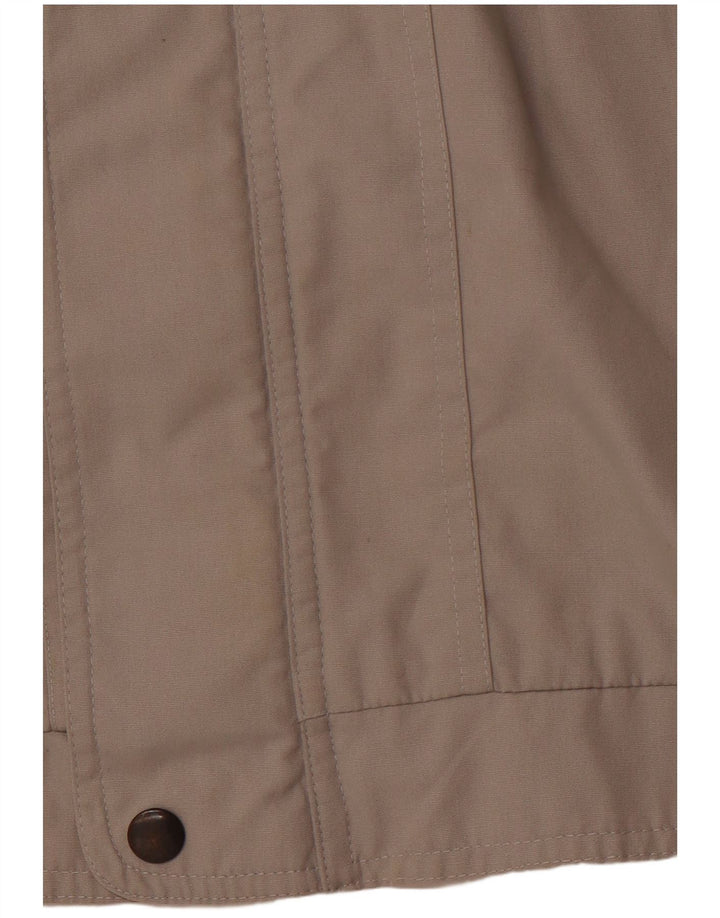 JOHN MONROE Chaqueta utilitaria para hombre UK 42 XL Poliéster gris