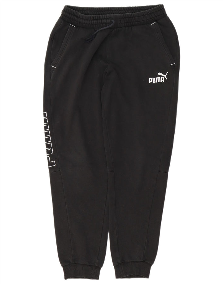 Puma Pantalones De Chándal Gráficos Joggers De Algodón Negro Mediano Hombre