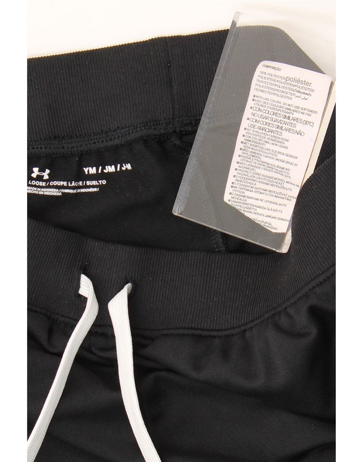 Under Armour Pantalones de chándal para niño, Joggers, 9-10 años, Mediano, Negro