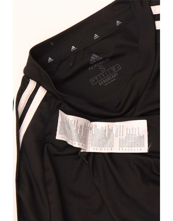 Adidas Hombre Aeroready Graphic Camiseta Top Pequeño Poliéster Negro