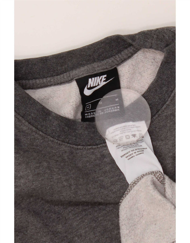 Nike - Sudadera extragrande para mujer, talla 40, algodón gris medio