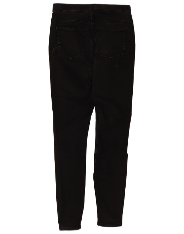Marks & Spencer Jeans Jegging para Mujer UK 8 Small W26 L28 Algodón Negro