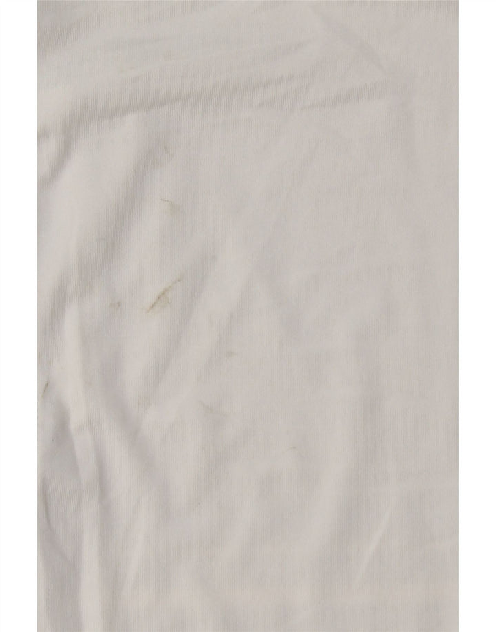 IZOD Polo Hombre XL Blanco Colorblock Poliéster