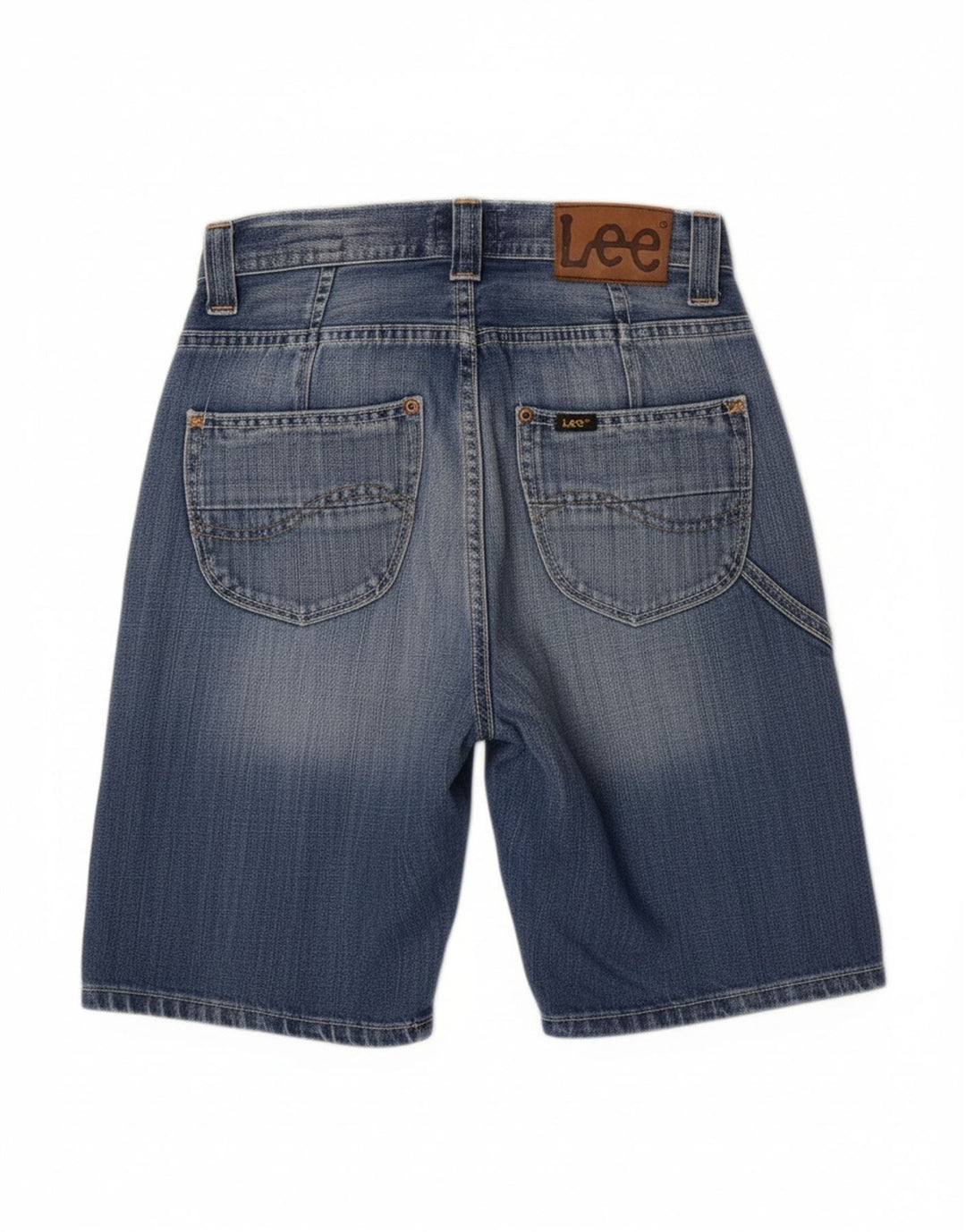 LEE Boys Denim Shorts 10-11 Years W24  Blue Cotton