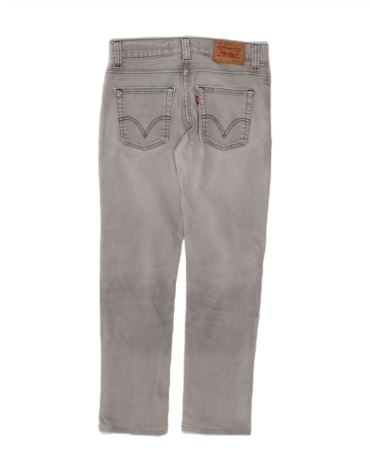 LEVI'S Mens 511 Slim Jeans  W32 L28 Grey Cotton Vintage Levi's and Second-Hand Levi's from Messina Hembry 