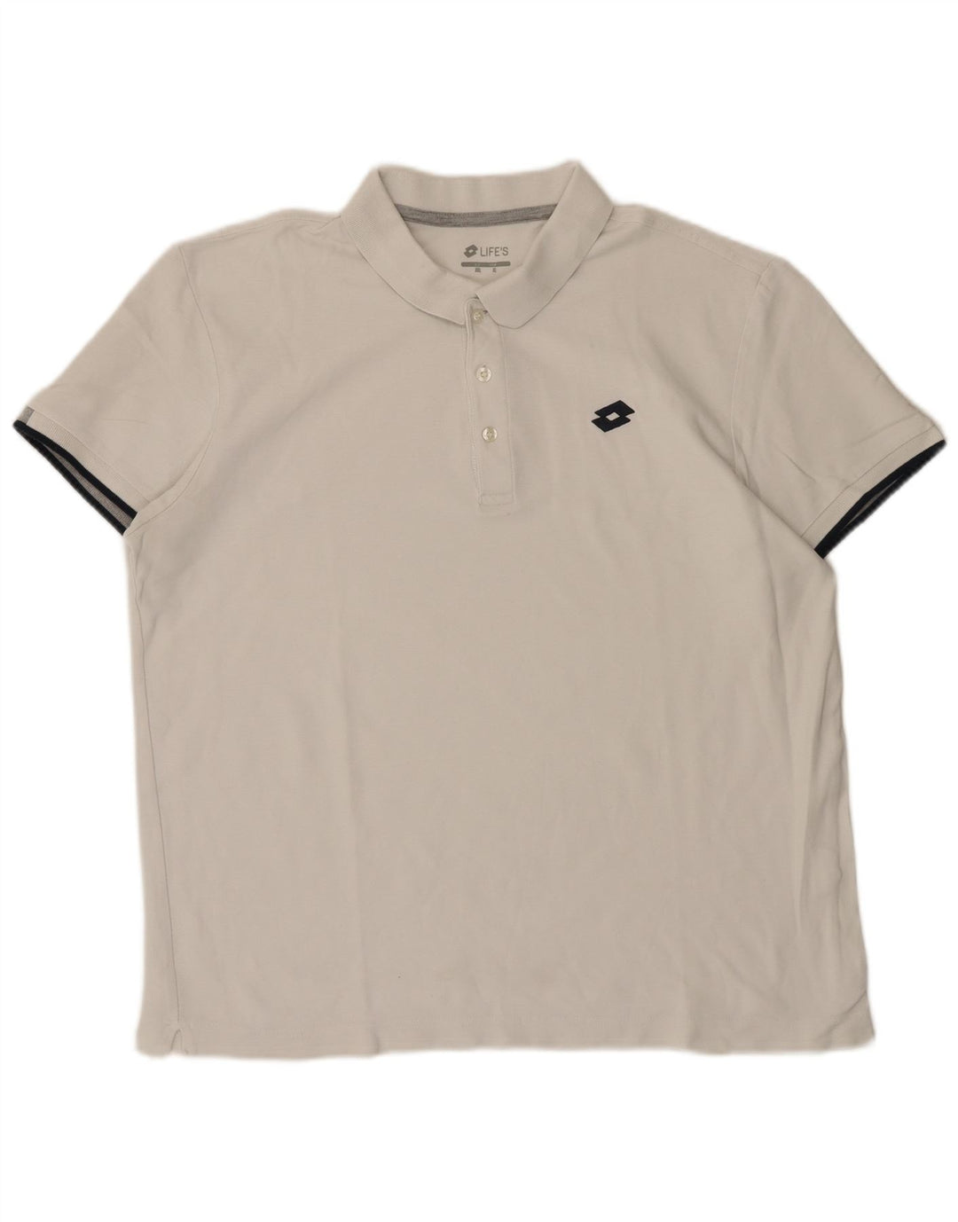 Lotto Life's Polo Hombre XL Blanco
