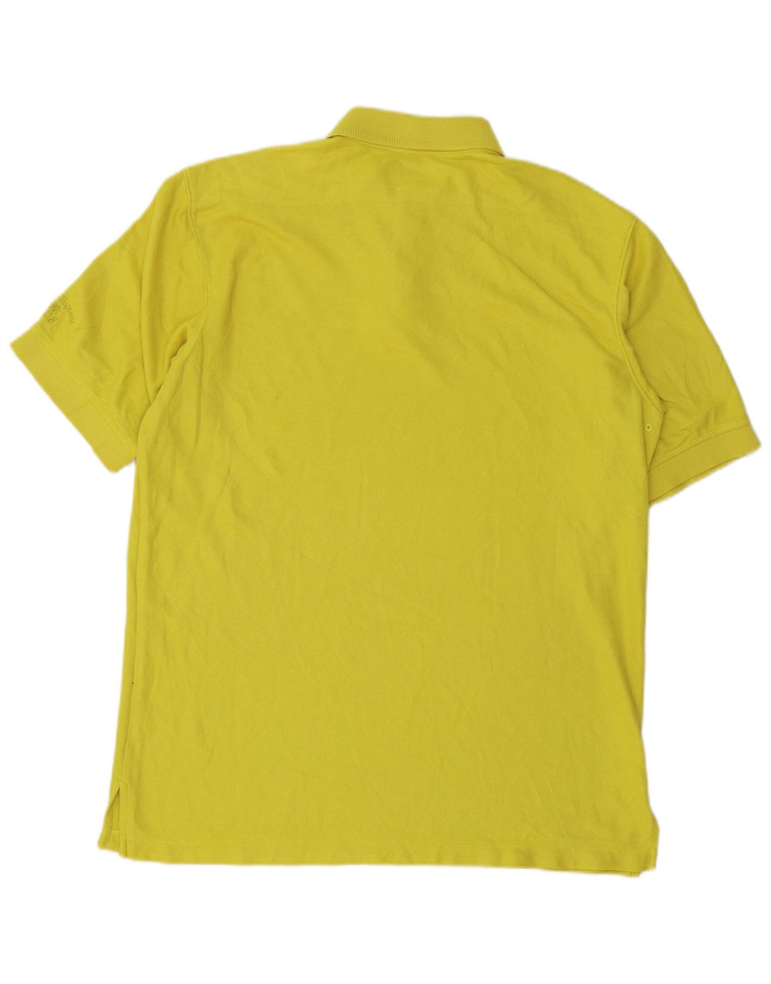 Tommy Bahama Polo Hombre Algodón Amarillo Medio