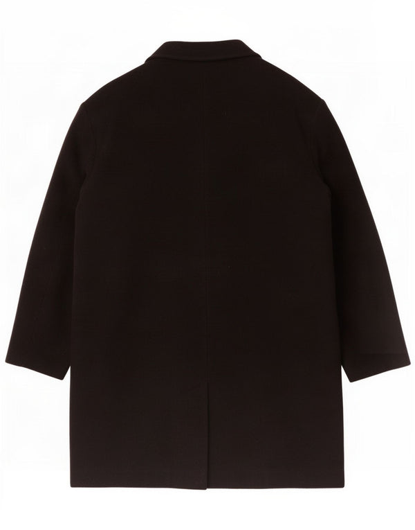 Abrigo clásico para hombre IT 56 3XL Lana negra