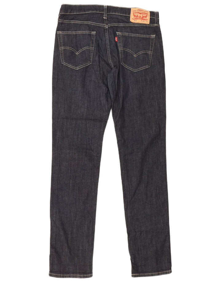 Levi's Hombre 511 Slim Jeans W33 L34 Algodón Azul Marino