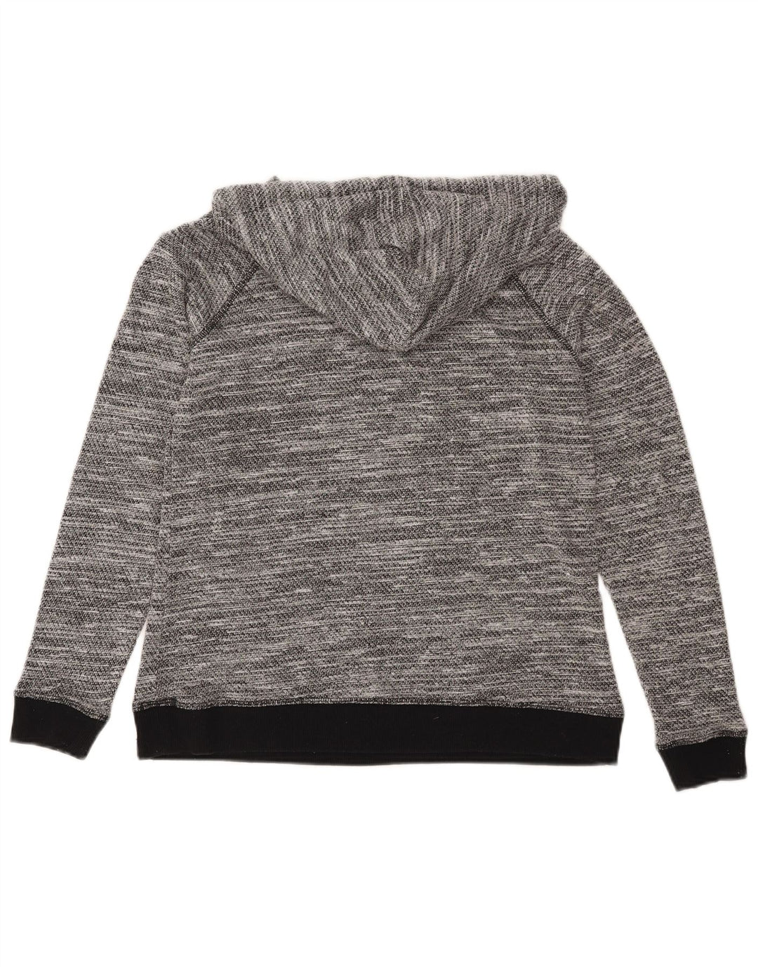 Animal - Jersey con capucha extragrande para mujer, talla 40, poliéster moteado gris pequeño