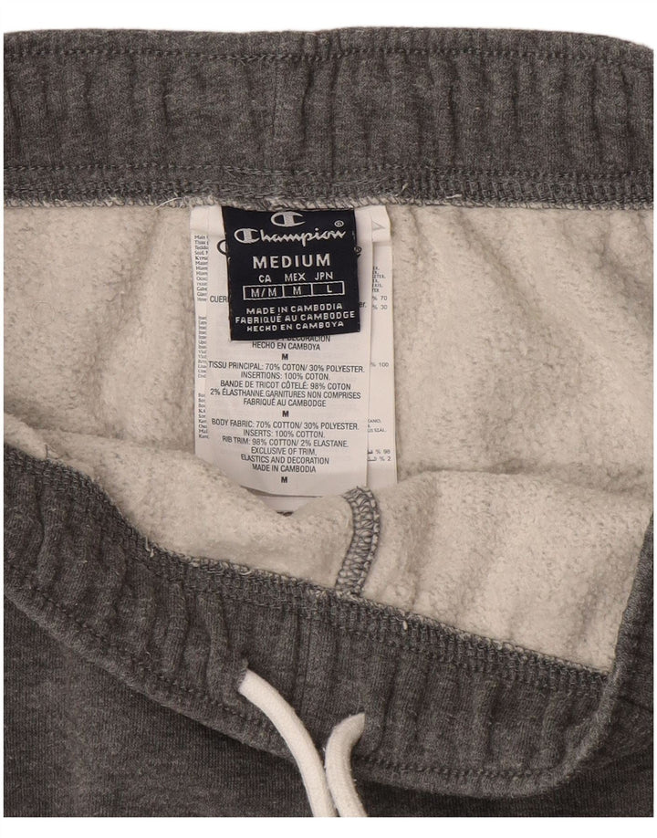 Champion Pantalones De Chándal Joggers De Algodón Gris Medio