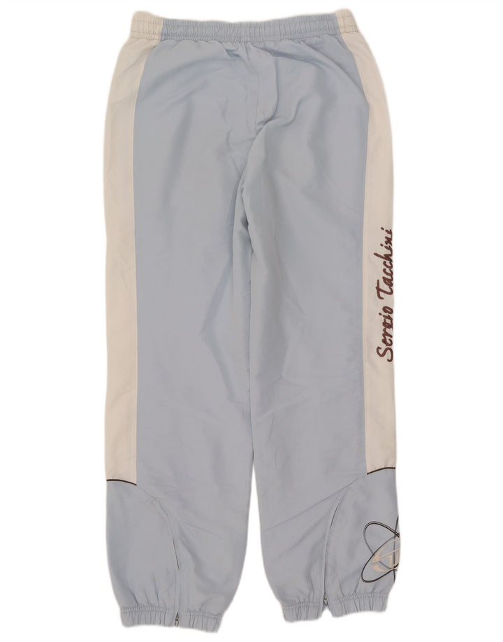 Sergio Tacchini Hombre Pantalones De Chándal Joggers Small Azul Colorblock