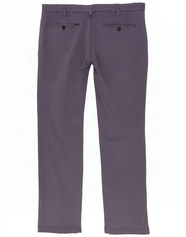 Gant Pantalón chino recto regular W36 L30 Azul