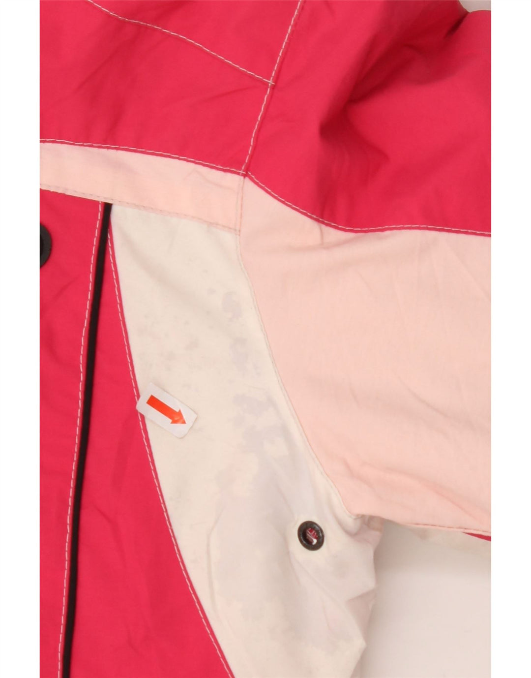 COLMAR Chaqueta de esquí con capucha para mujer EU 38 Small Pink Colourblock