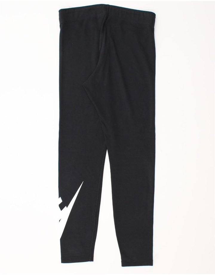Nike Leggings gráficos para mujer UK 10 Small Algodón negro