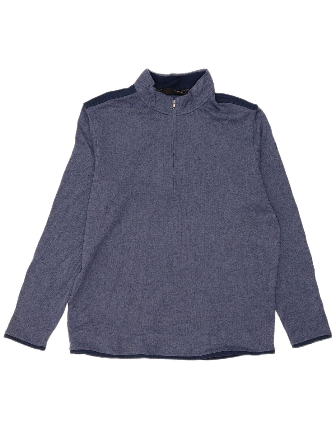 Under Armour Cold Gear Jersey Chándal Top XL Azul Marino Colorblock Hombre
