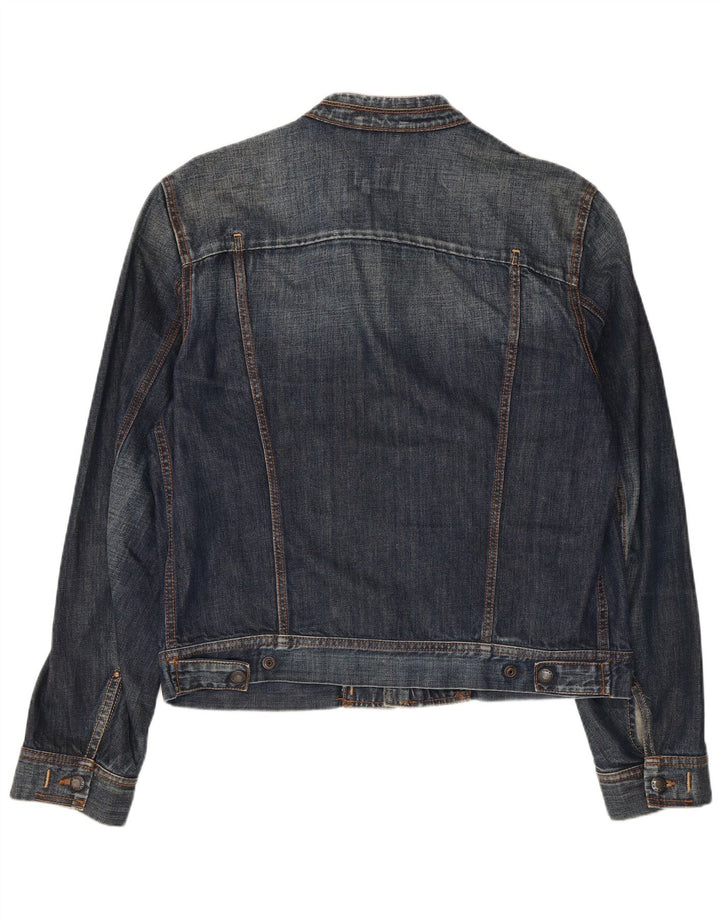 Gas Chaqueta Vaquera Mujer ES 40 XL Algodón Azul