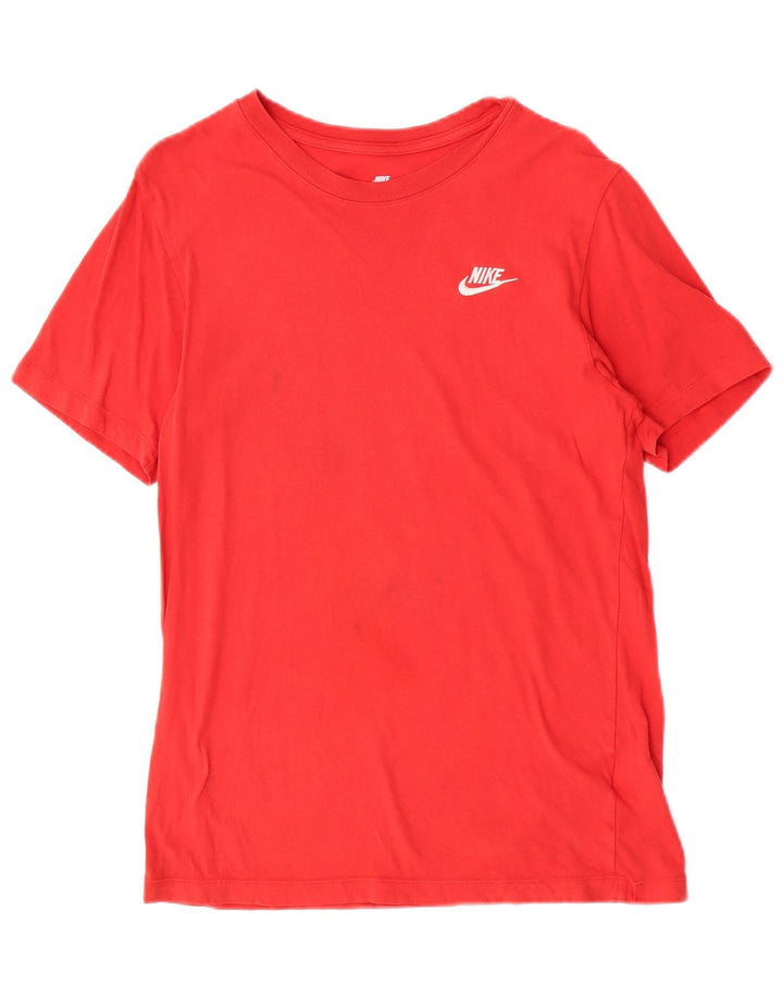 Camiseta Nike Hombre Top Small Rojo Algodón