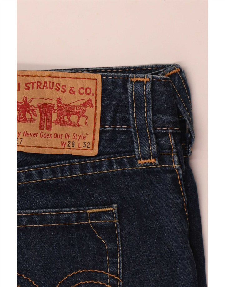 Levi's Mujer 927 Shorts De Mezclilla W28 Azul Marino Medio