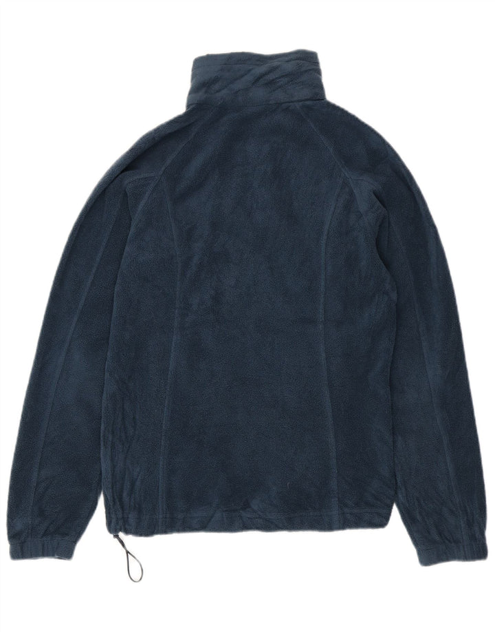 Columbia Chaqueta polar para mujer UK 10 Small Poliéster azul marino