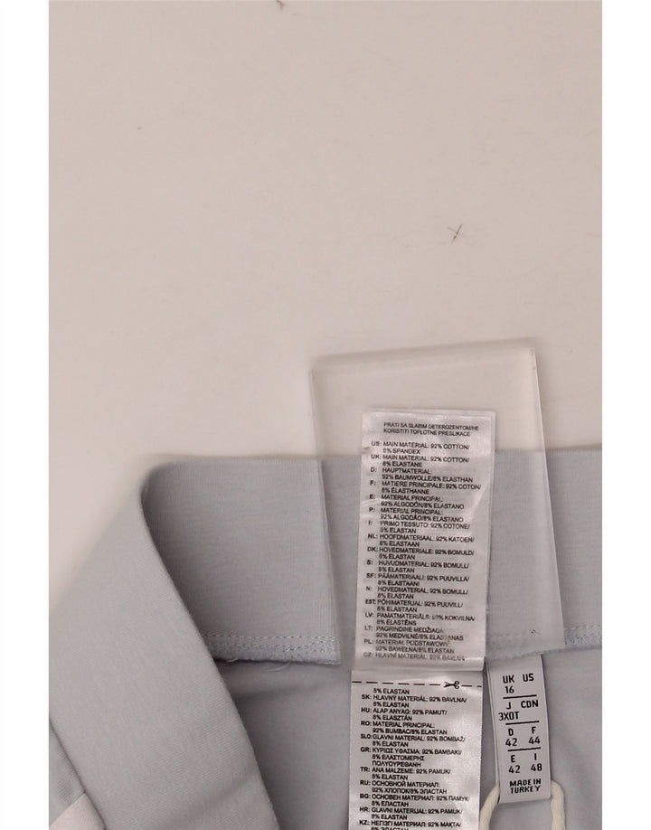 Leggings ADIDAS para mujer Reino Unido 16 Algodón azul grande