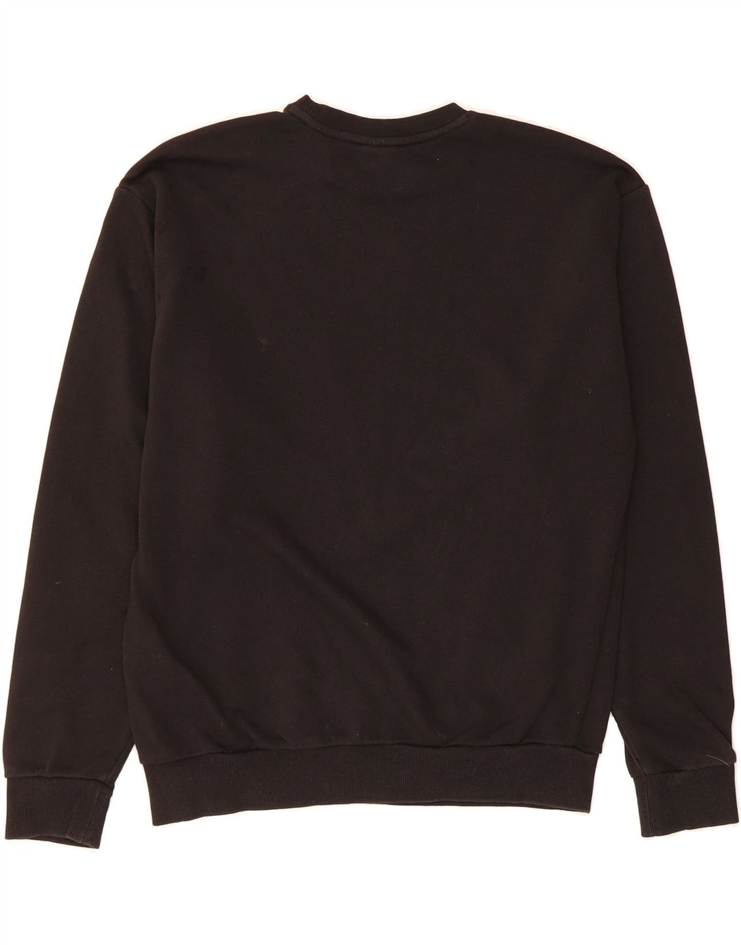 PUMA Womens Graphic Oversized Sweatshirt Jumper UK 10 Small Black Cotton Vintage Puma and Second-Hand Puma from Messina Hembry 