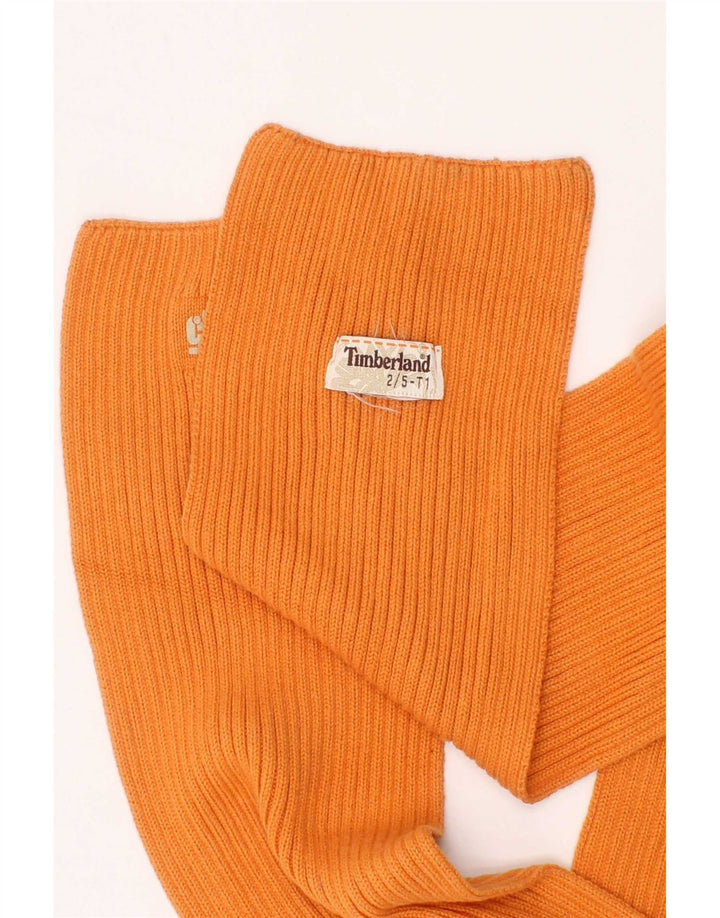 Timberland Bufanda De Punto Para Niño Talla Única 2-5 Años Naranja