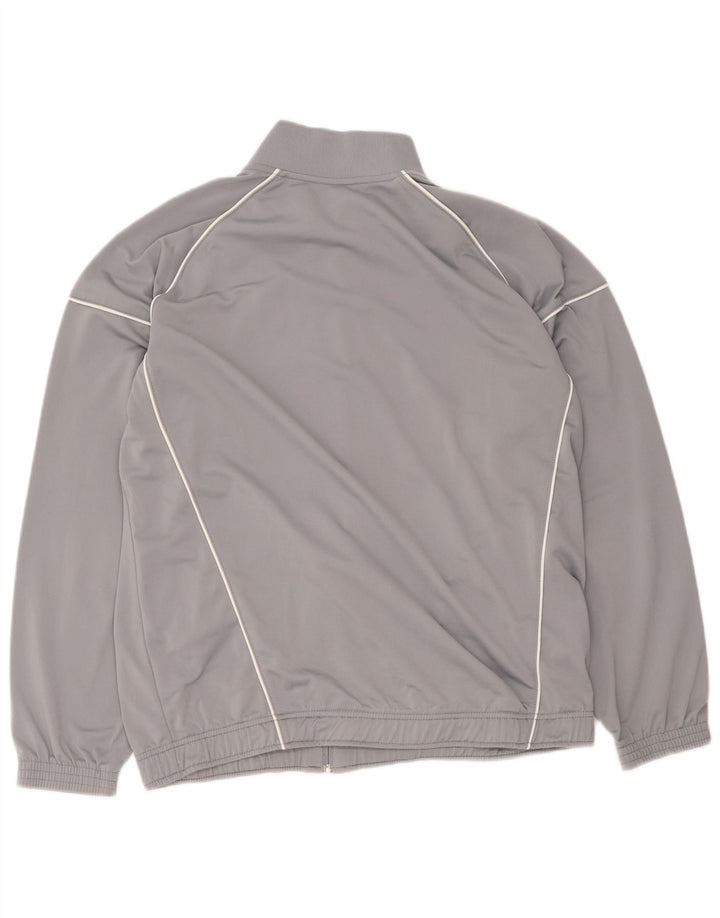 Nike - Chaqueta de chándal para hombre, talla 41/43, poliéster gris grande