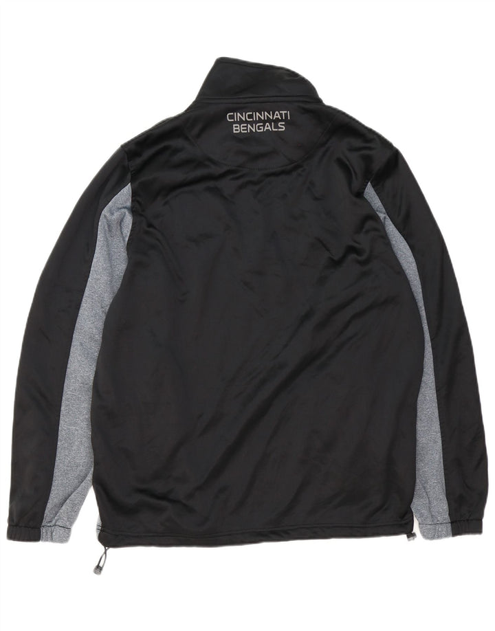 NFL Cincinnati Bengals - Sudadera con gráfico para hombre, talla mediana, color negro