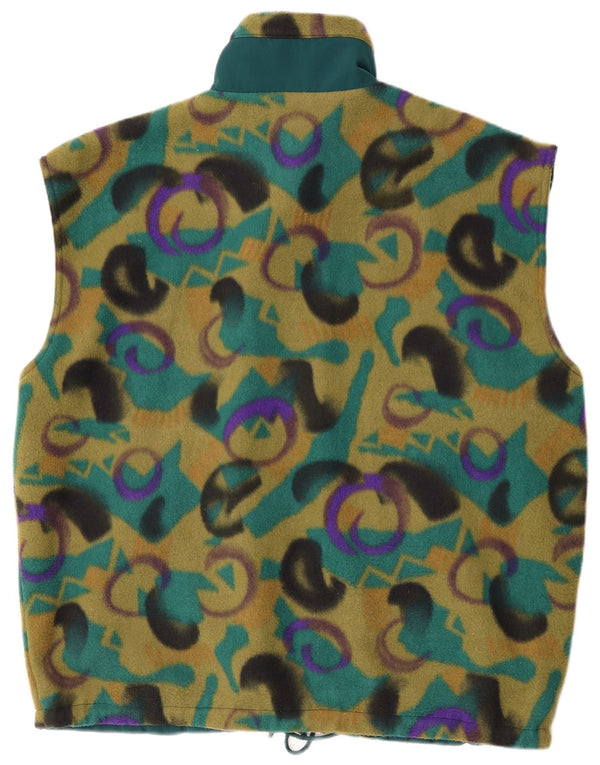 Triumph Chaleco de forro polar reversible para hombre UK 44 2XL Paisley multicolor