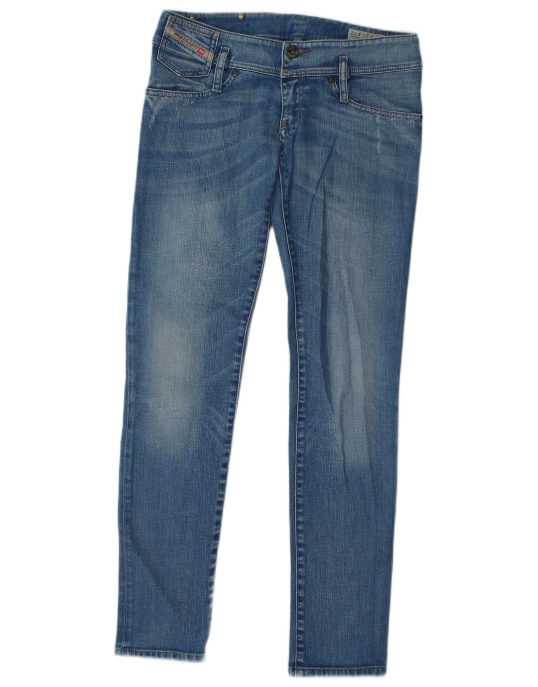 DIESEL Vaqueros Skinny Mujer W27 L31 Algodón Azul