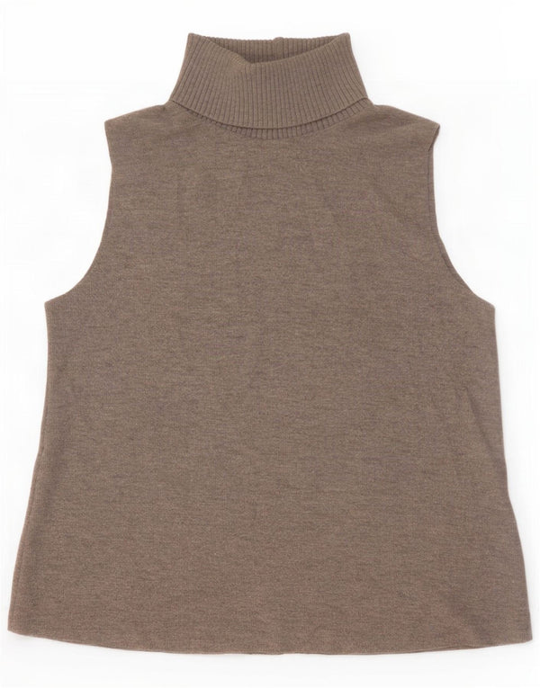 Zara - Camiseta sin mangas para mujer, talla 40, talla grande, color gris