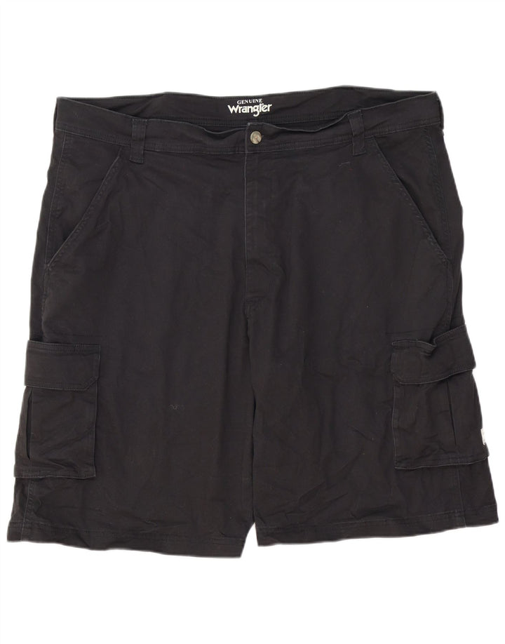 WRANGLER Pantalones cortos cargo para hombre W40 XL Algodón negro