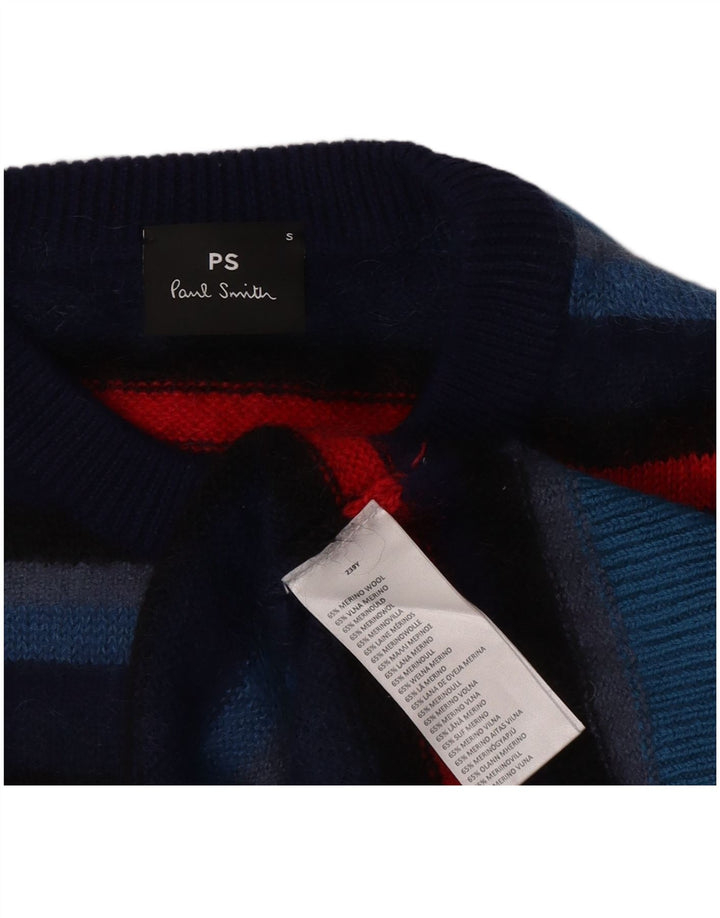 Paul Smith Suéter tipo jersey con cuello redondo para mujer UK 10 Small Multicolor