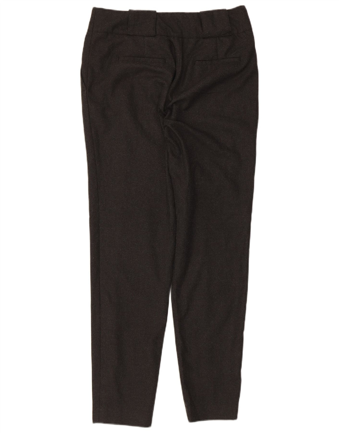 Zara Mujer Pantalones Chinos Pegged Pequeños W26 L28 Gris