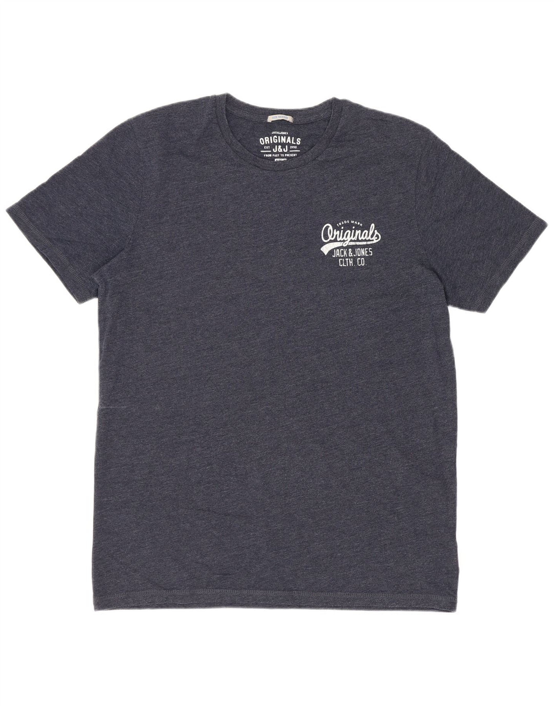 Camiseta Jack & Jones Hombre Top Medium Azul Marino Algodón
