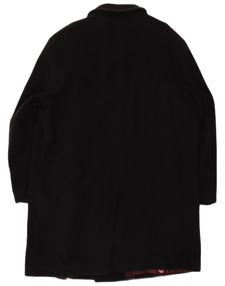 Abrigo Bugatti Hombre IT 48 4XL Lana Negra