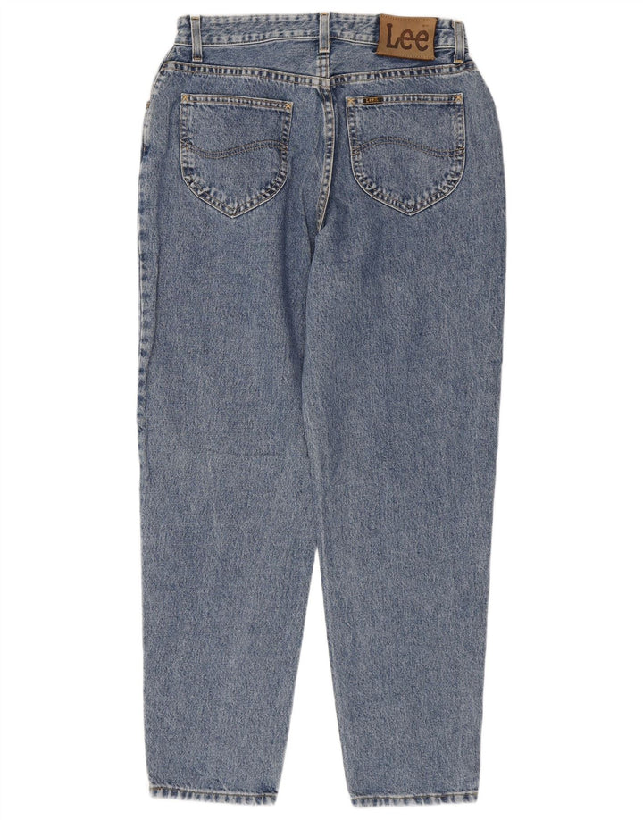 Vaqueros cónicos de talle alto para mujer LEE W34 L29 Algodón azul