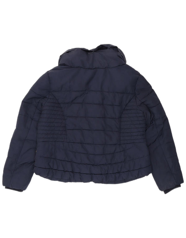 Marks & Spencer Chaqueta acolchada para mujer UK 46 Grande Poliéster azul marino