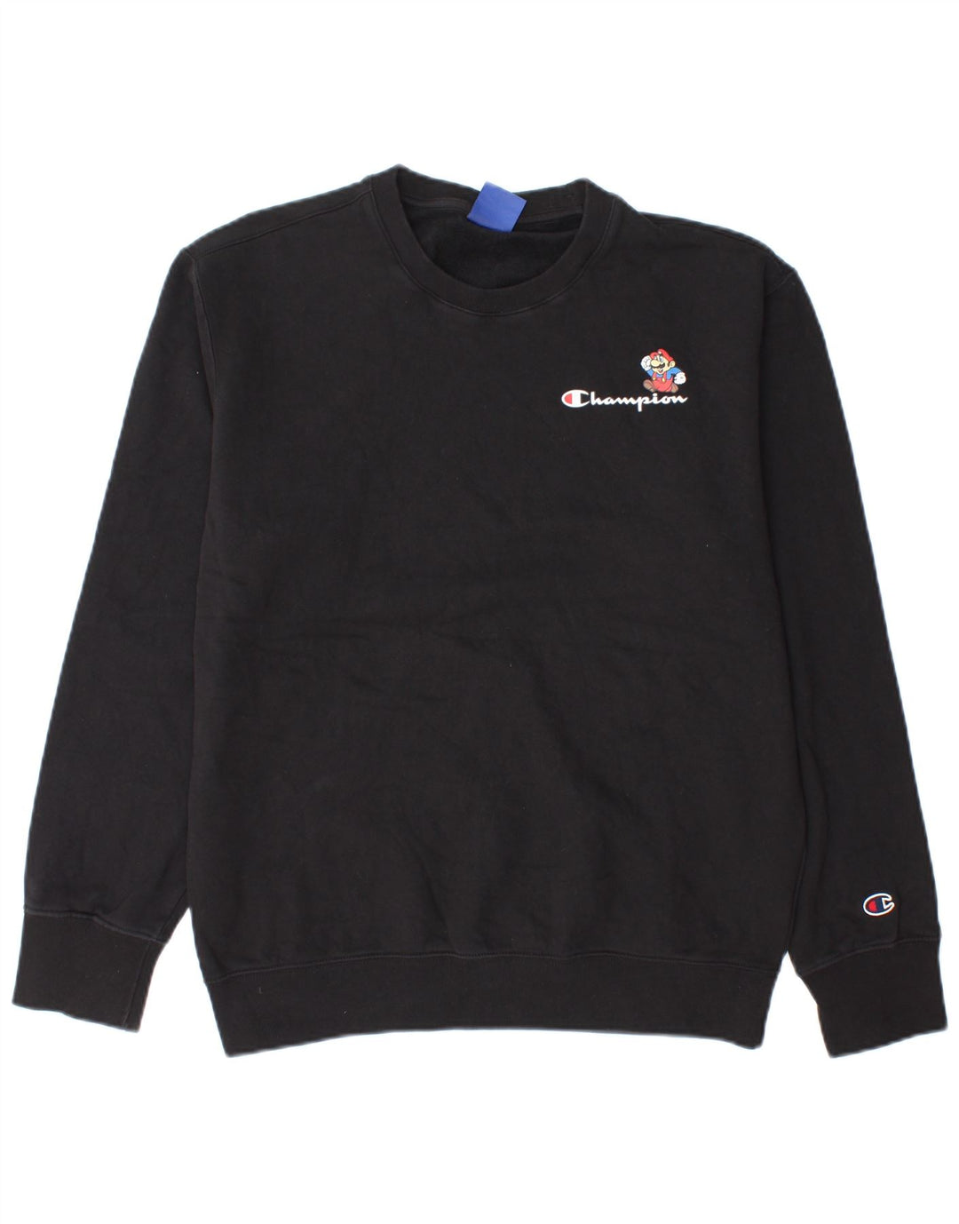 Champion Sudadera Gráfica para Hombre Jersey Grande De Algodón Negro