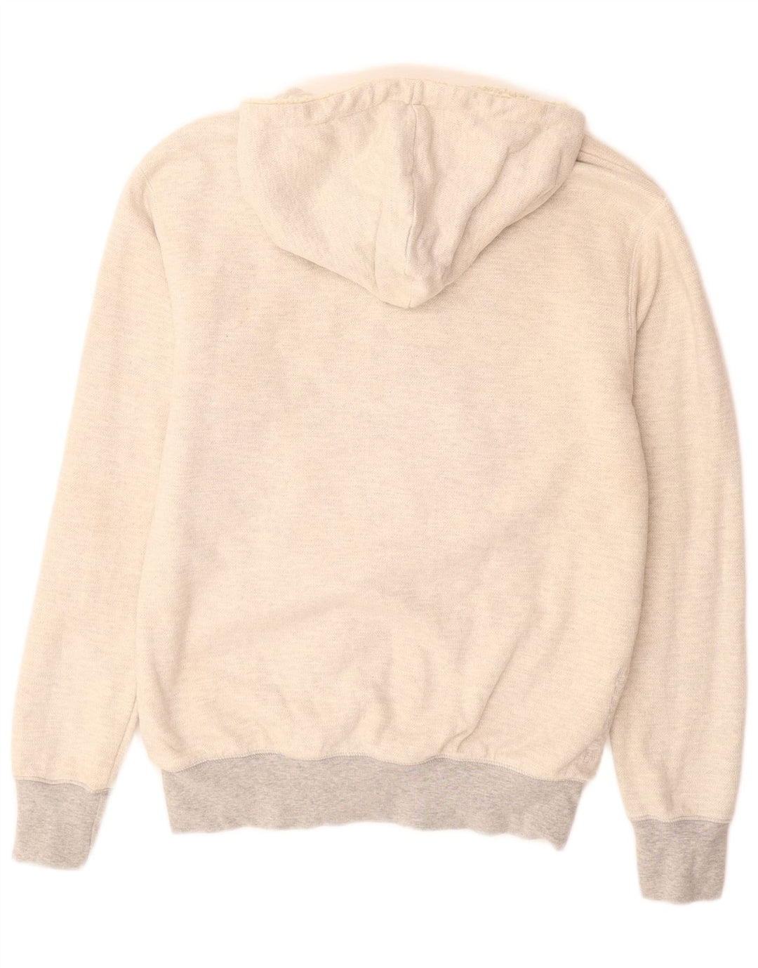 BILLABONG Suéter con capucha y cremallera para mujer UK 8 Small Grey Colourblock
