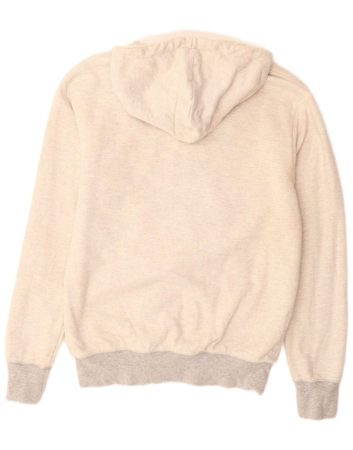 BILLABONG Suéter con capucha y cremallera para mujer UK 8 Small Grey Colourblock