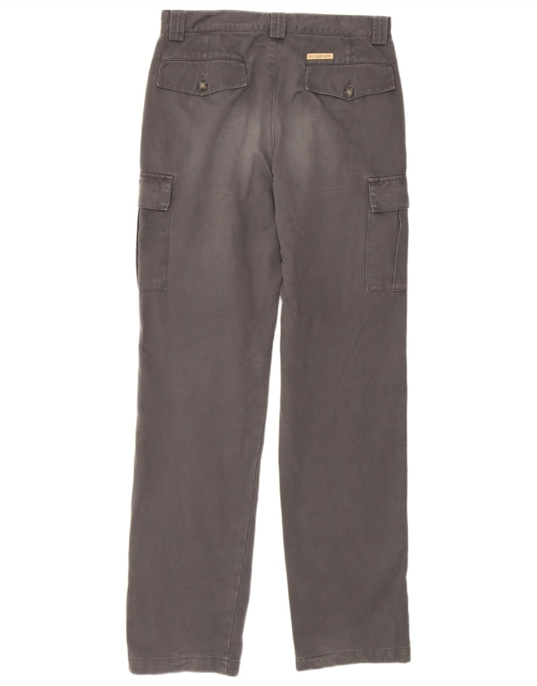 Pantalones cargo rectos para hombre Rifle W32 L34 Algodón gris