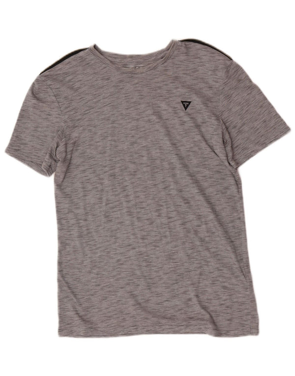 Guess Camiseta Hombre Top Large Gris Moteado Poliéster