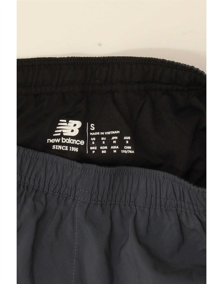 New Balance Pantalones cortos deportivos para hombre pequeño gris