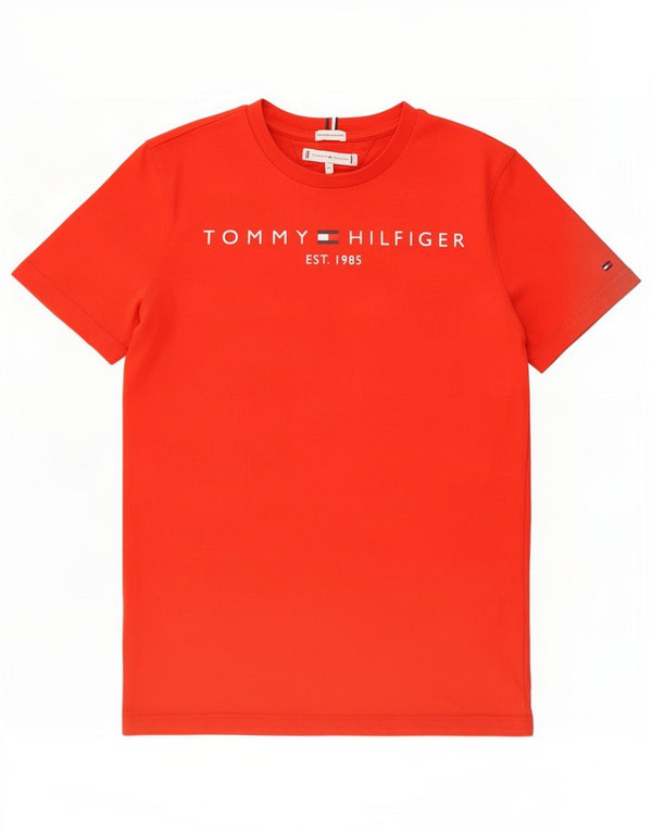 Tommy Hilfiger Camiseta gráfica para niños 13-14 años Algodón rojo