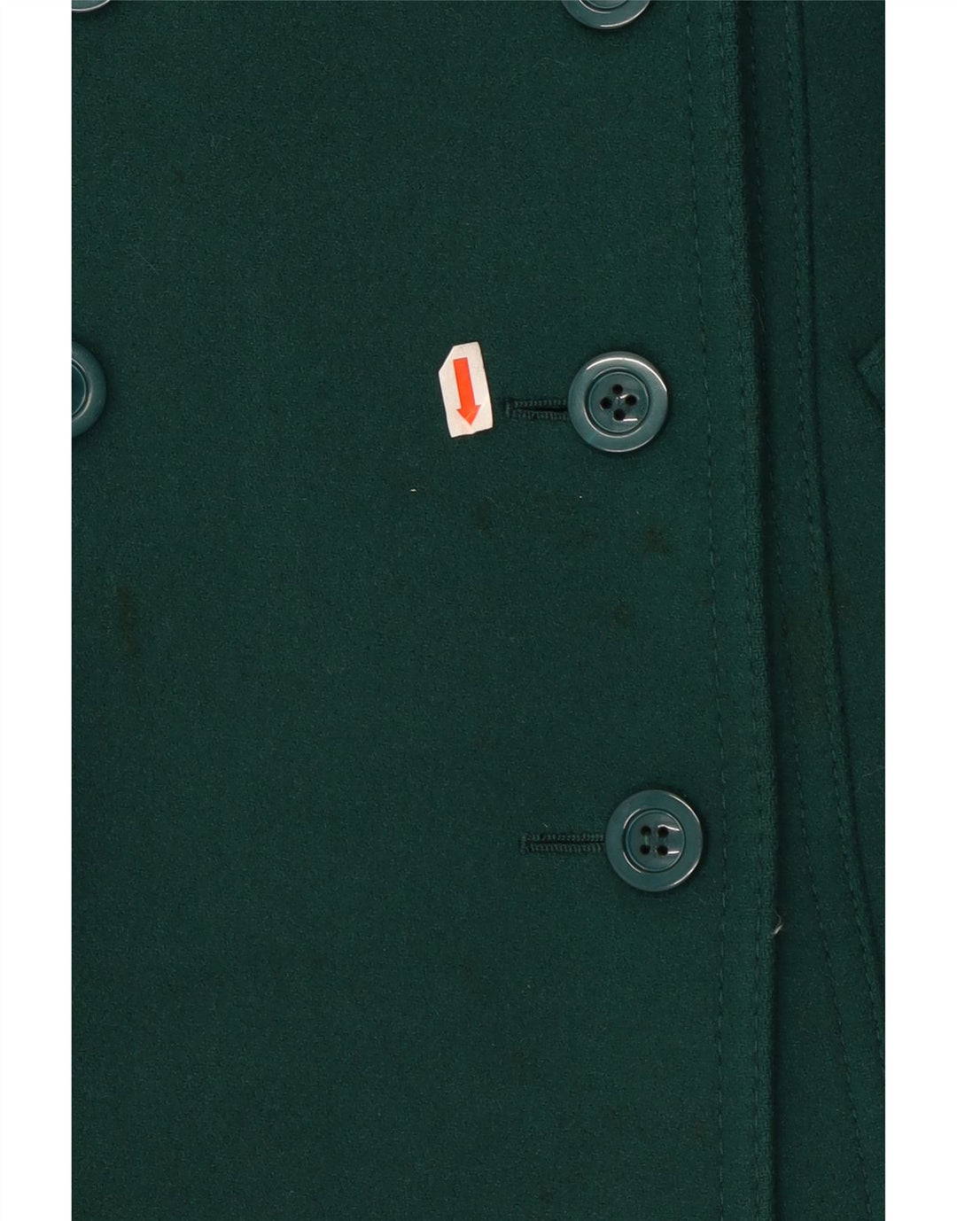 RALPH Abrigo cruzado para mujer IT 42 Verde medio