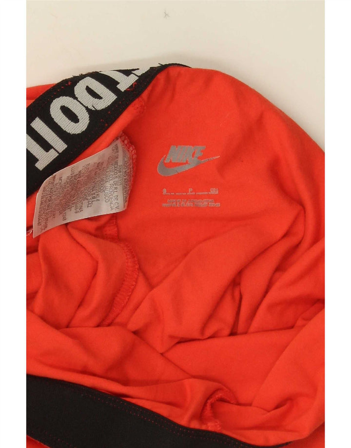 Nike Leggings gráficos para mujer UK 8 Small Naranja Algodón