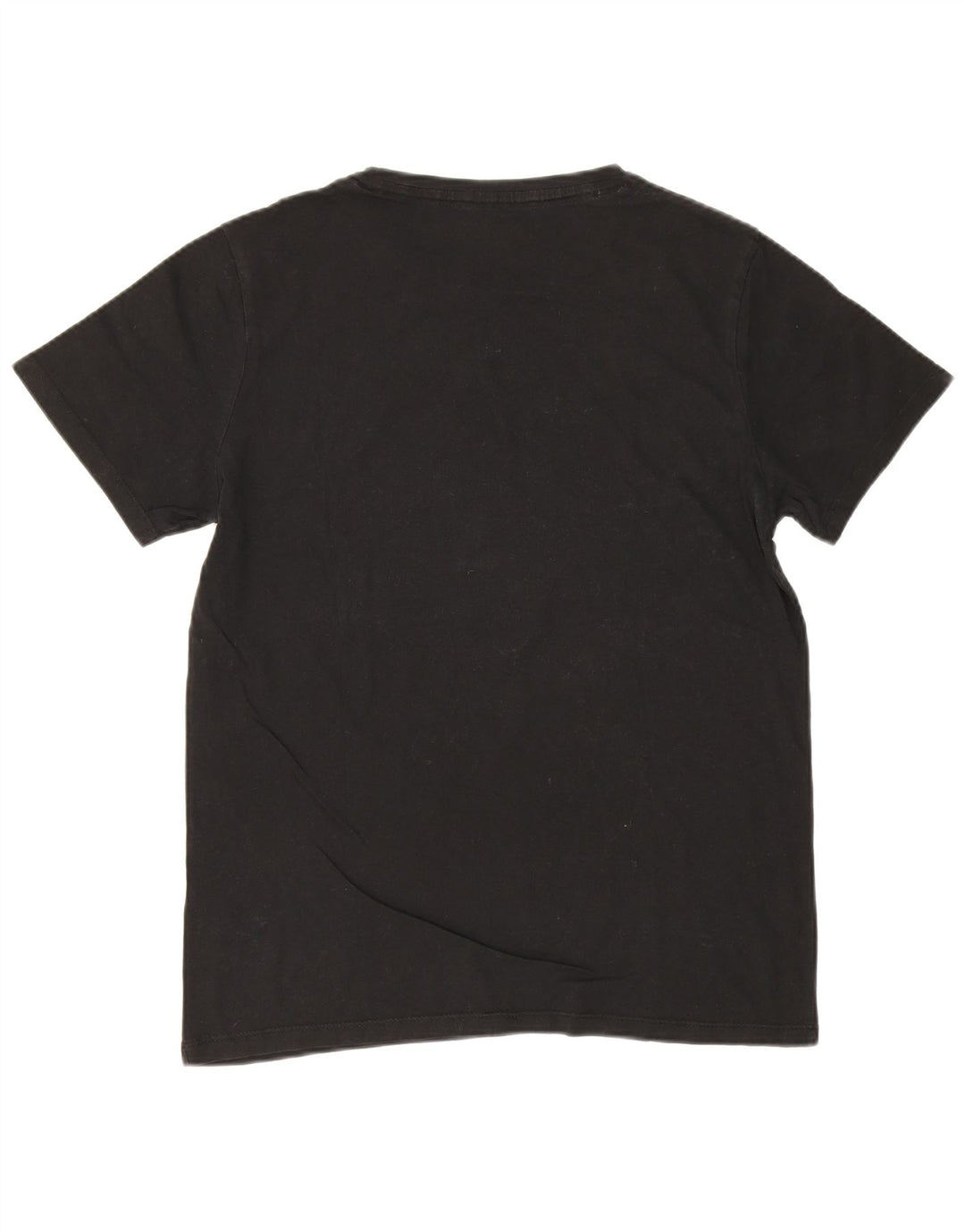 Jack & Jones Hombre Camiseta Gráfica Top Medium Black