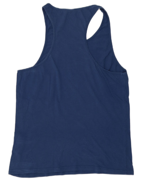 Champion Hombre Chaleco Top XL Azul Marino Algodón